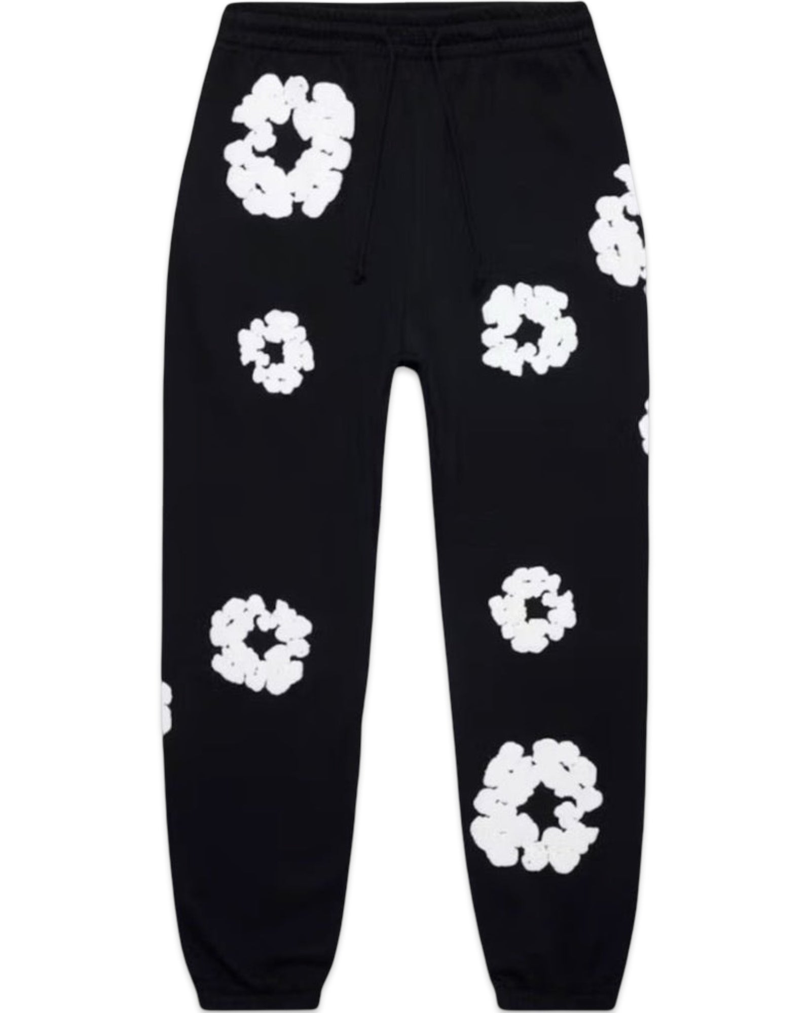 Denim Tears Cotton Wreath Sweatpants Black