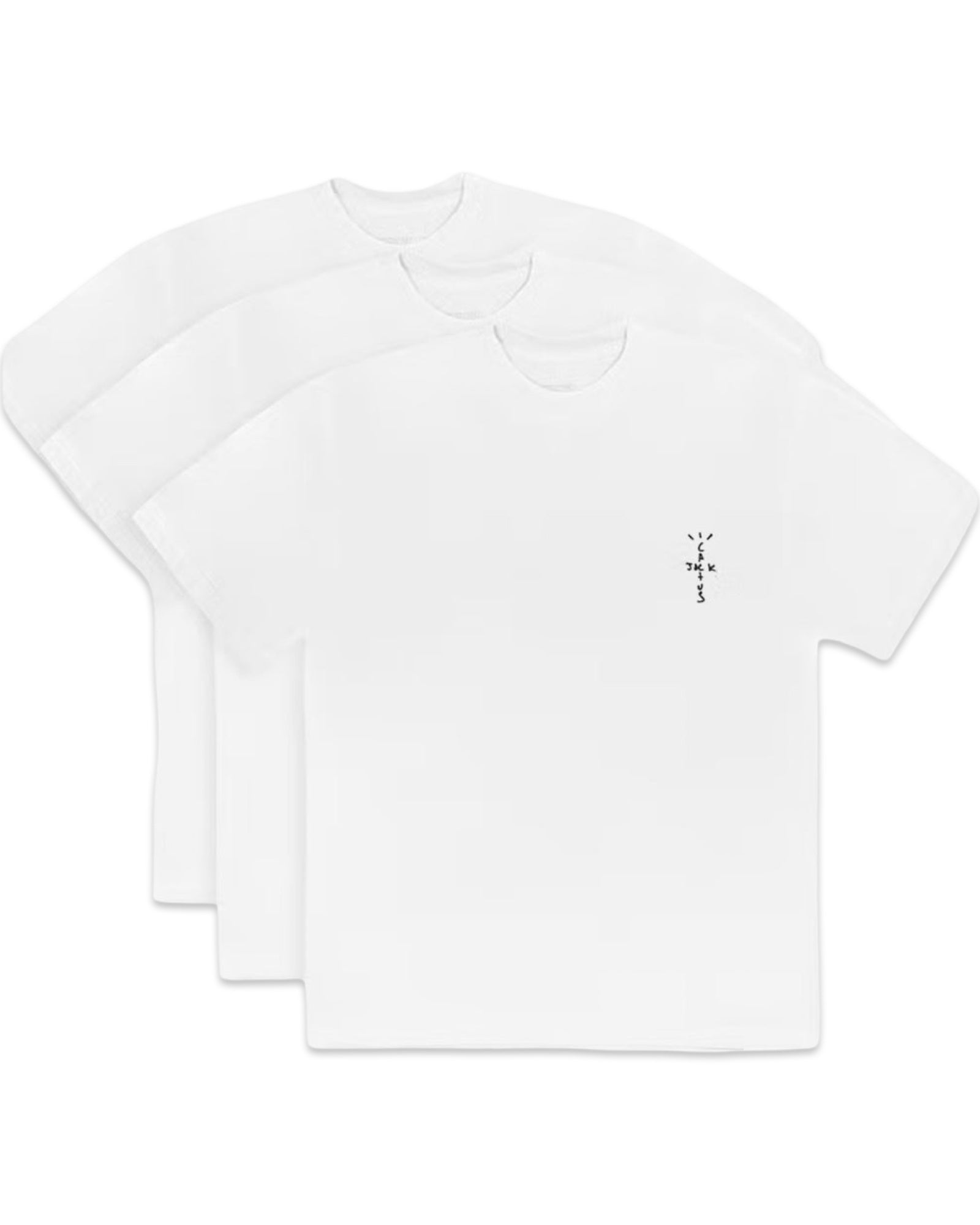 Travis Scott CJ Tee White (Single)
