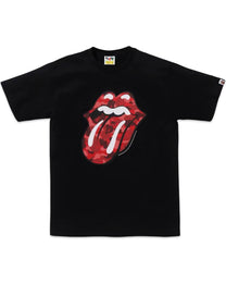 BAPE x Rolling Stones Tee Black