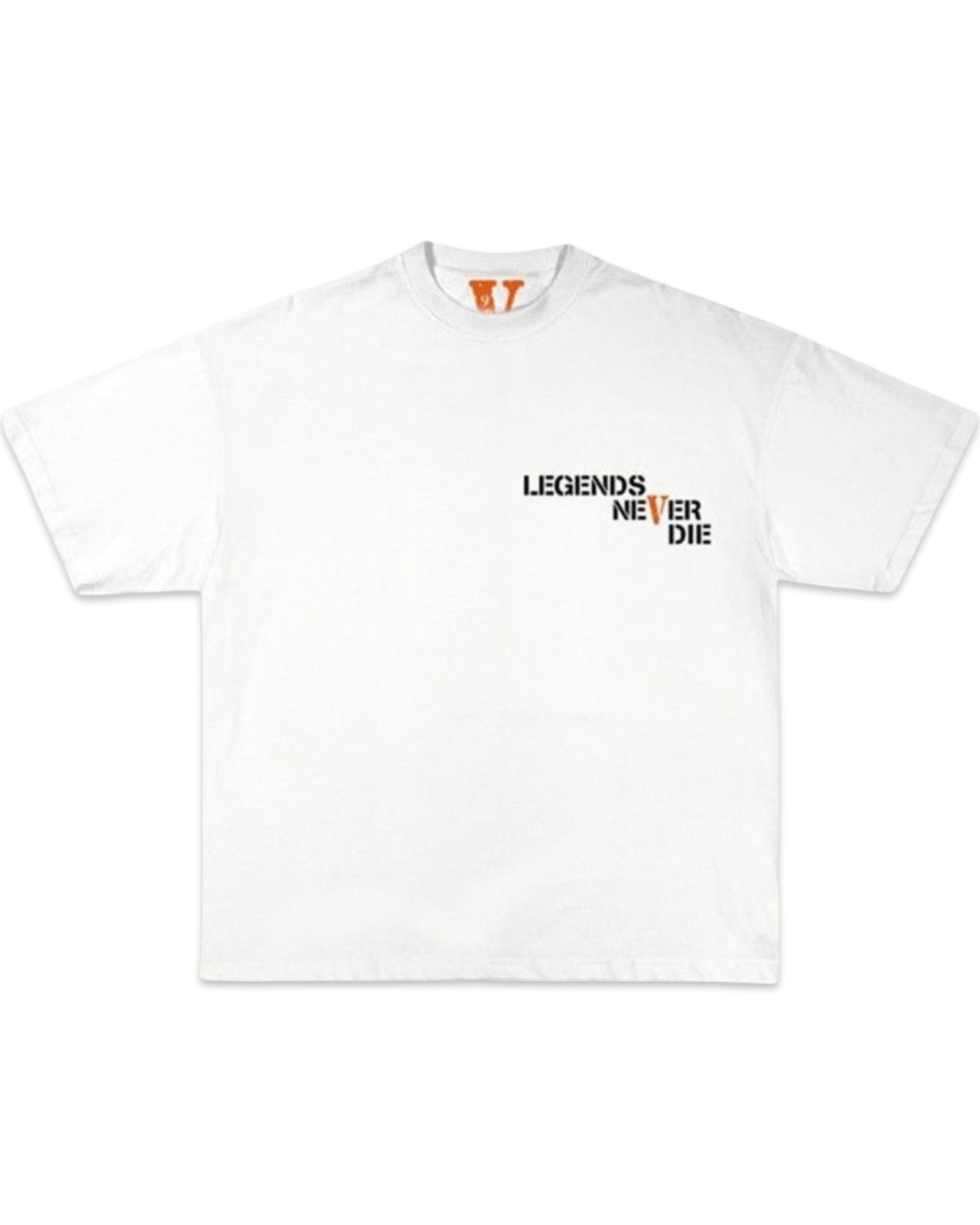 VLONE x Juice WRLD Butterfly Tee White