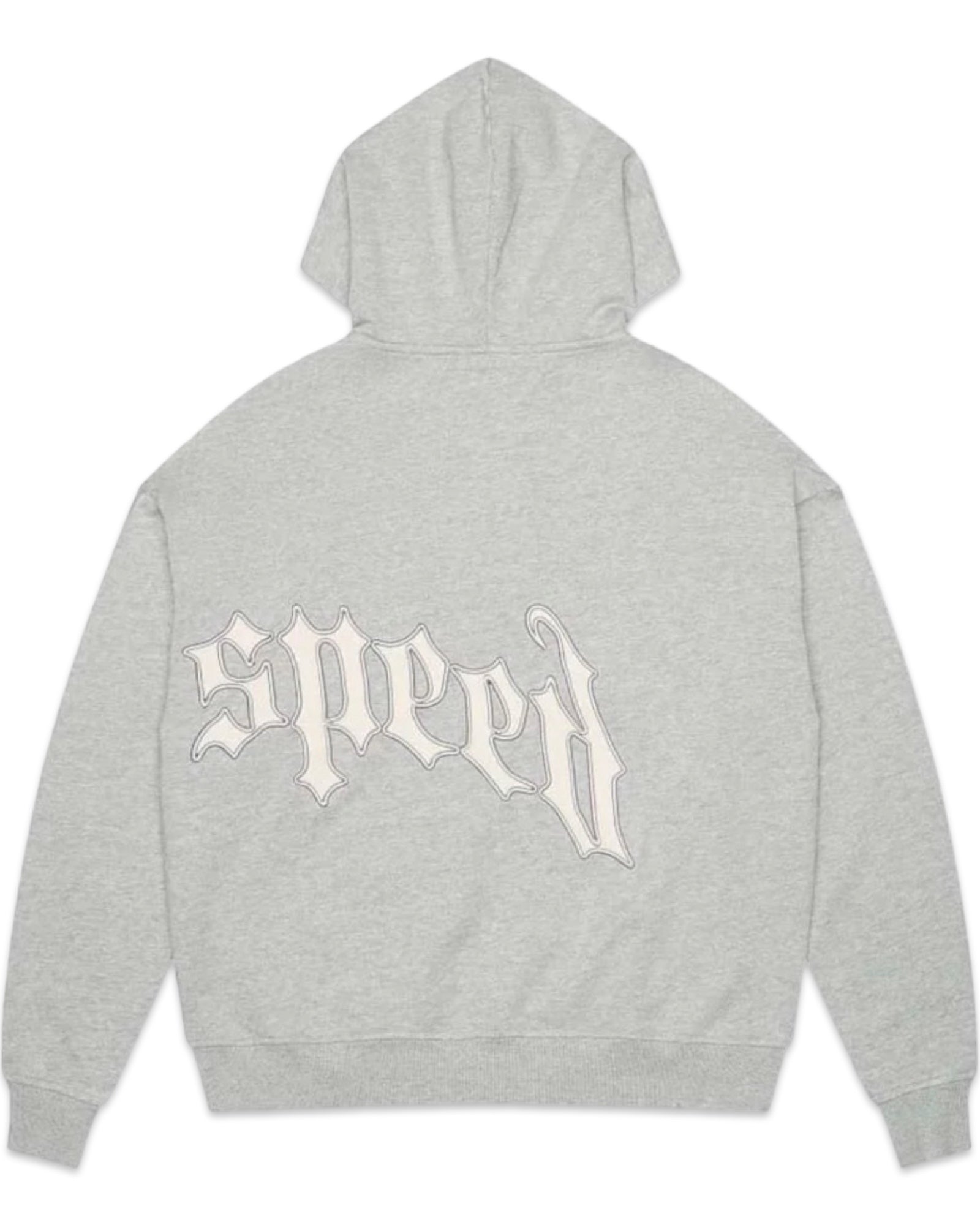 Godspeed OG Logo V2 Zip Up Hoodie Grey