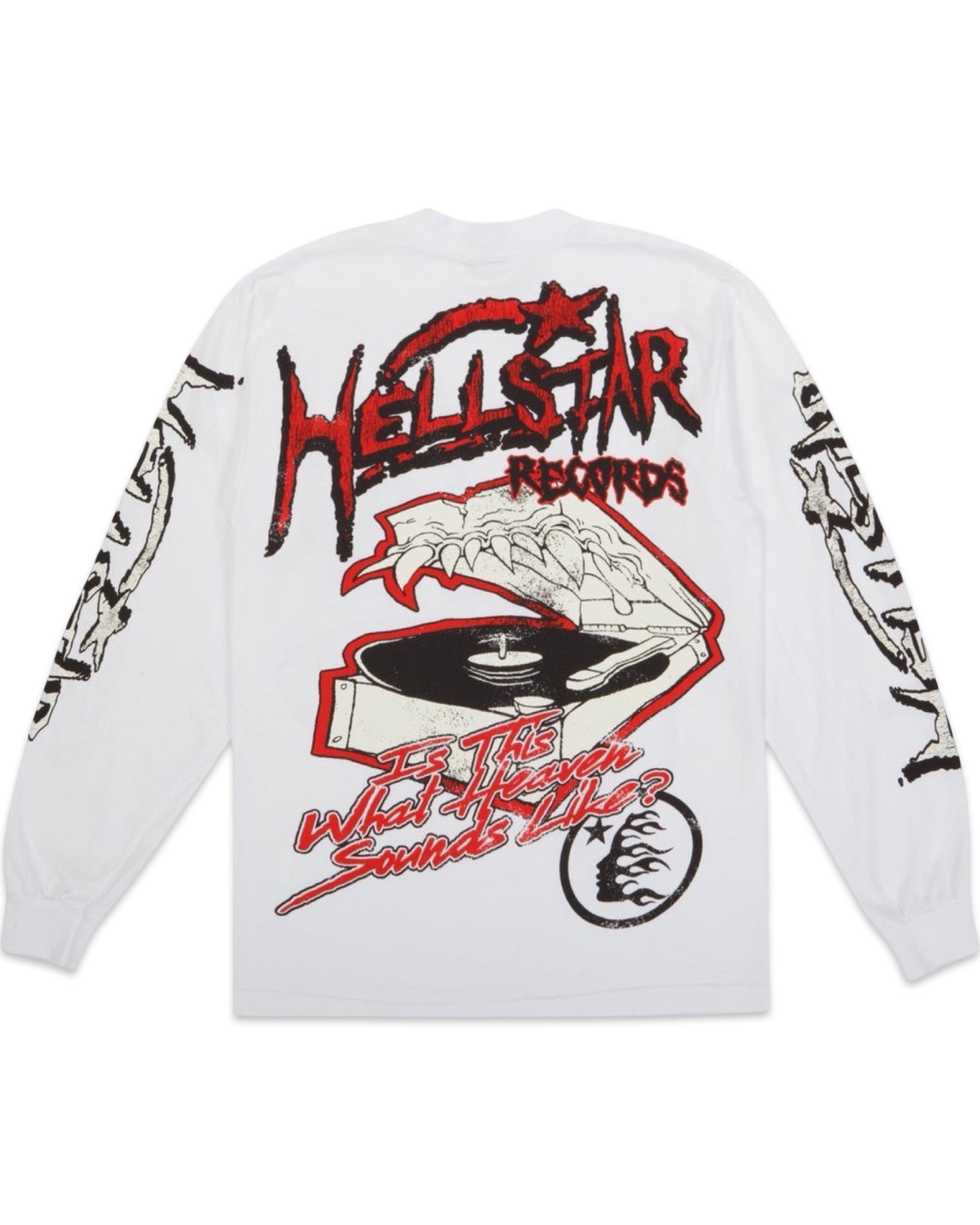 Hellstar Records Long Sleeve White