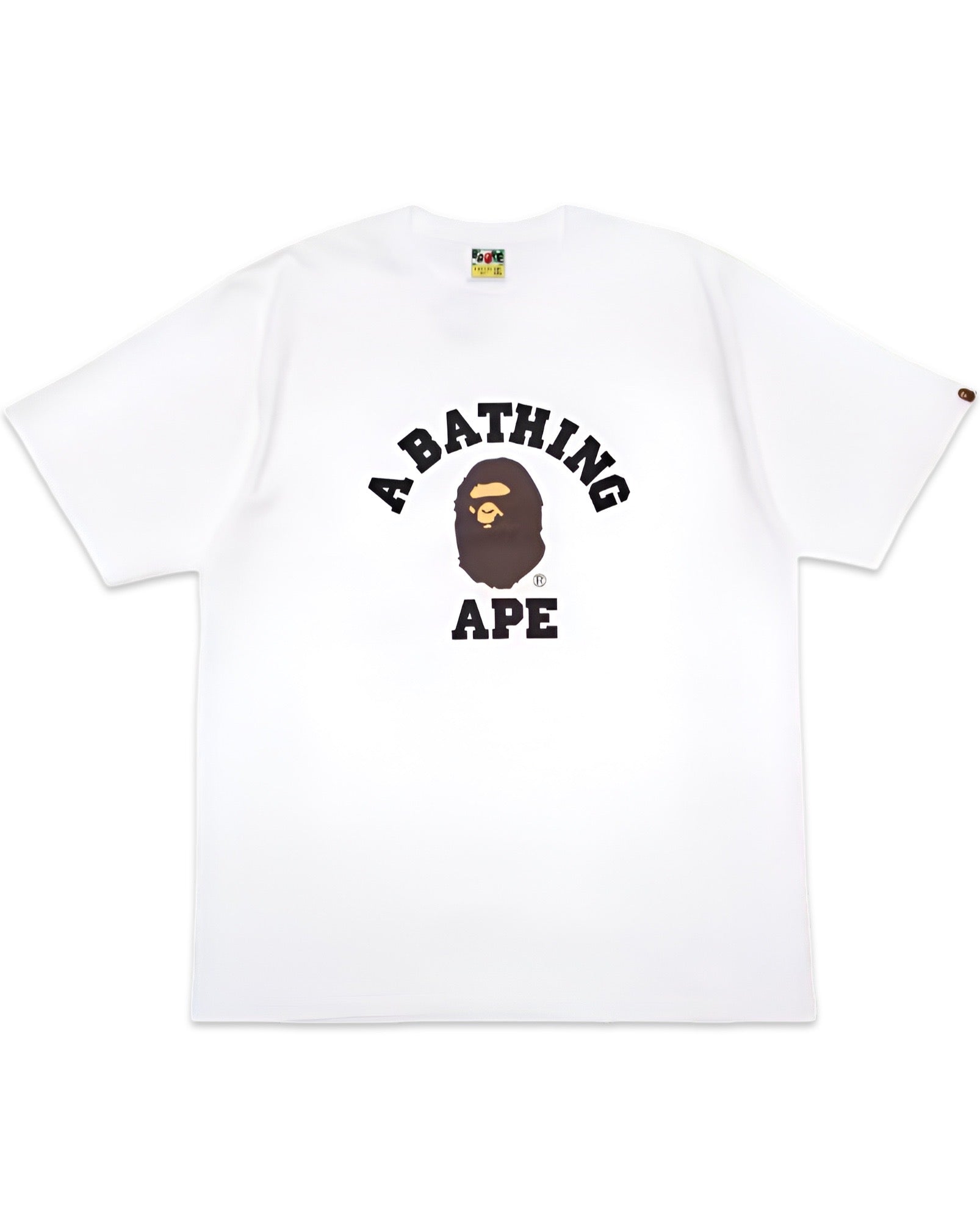 BAPE College Tee White