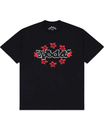 Sp5der Warped Tee Black