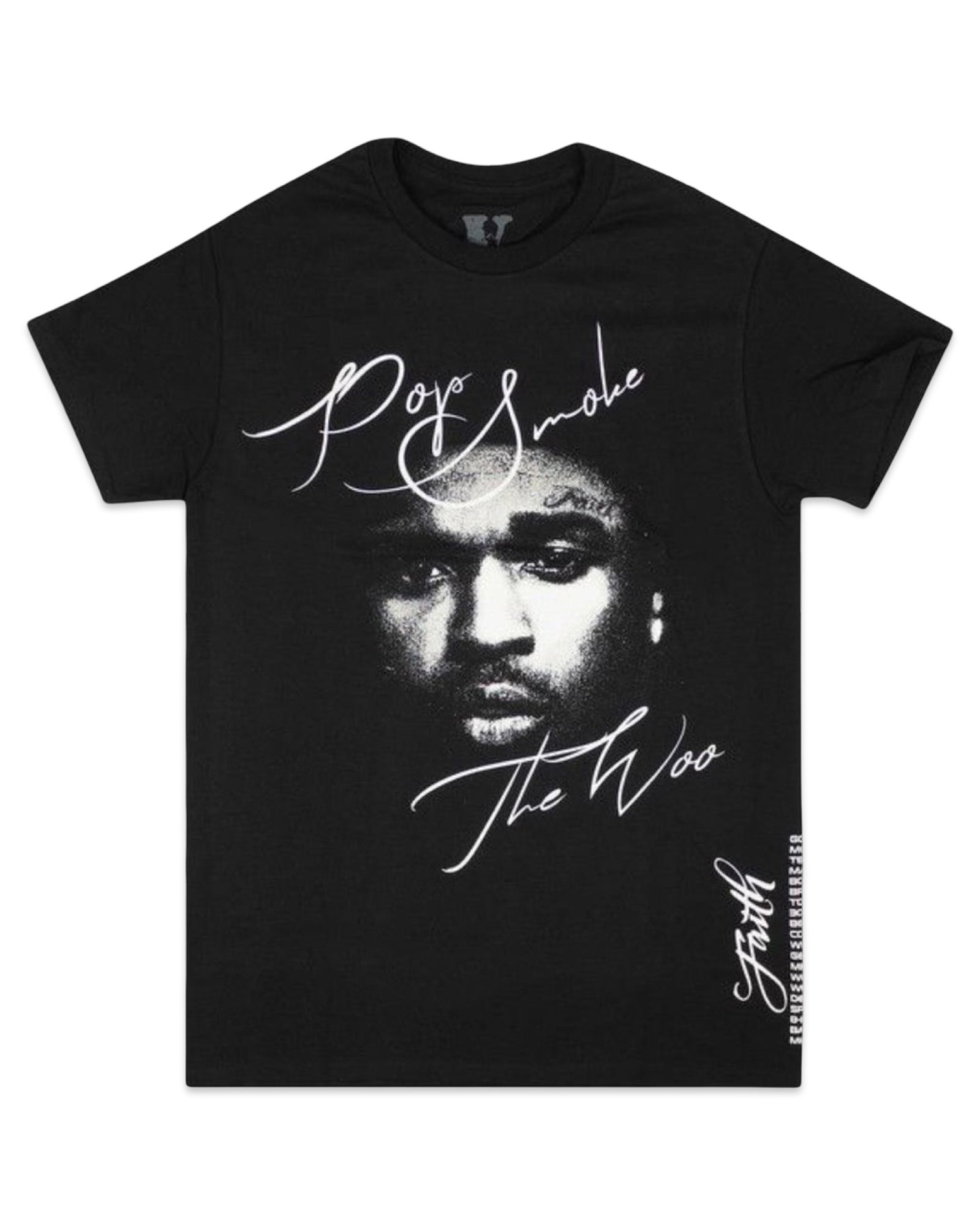 VLONE x Pop Smoke Faith Tee Black