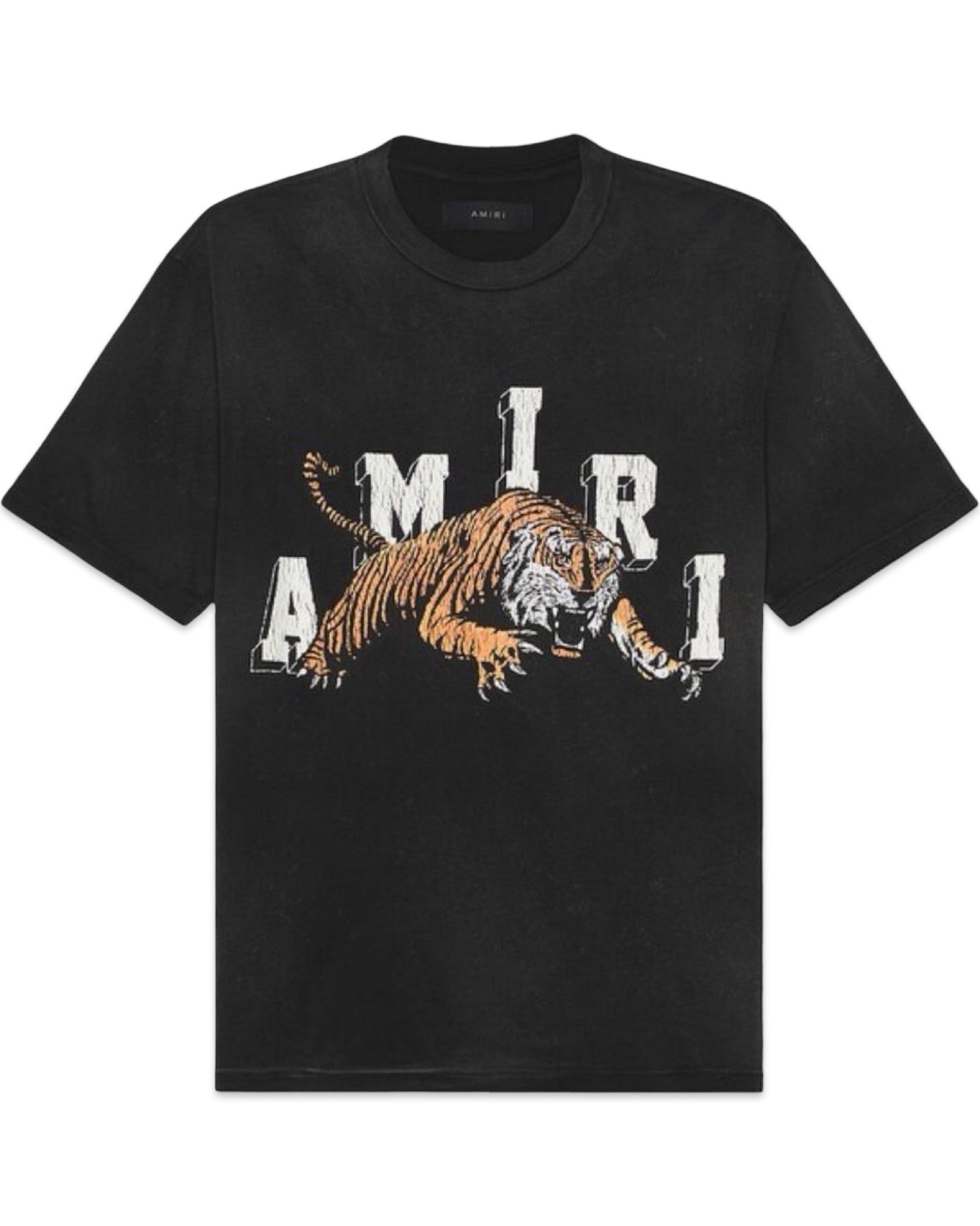 Amiri Tiger Tee Black