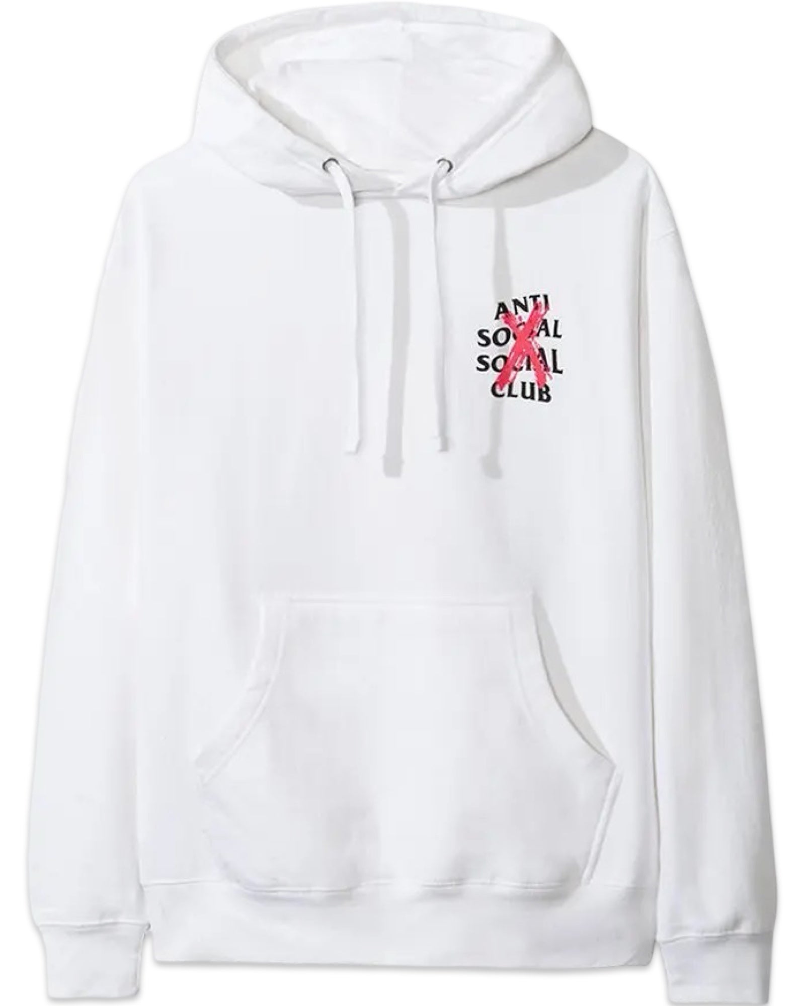 Anti Social Social Club Cancelled Hoodie White