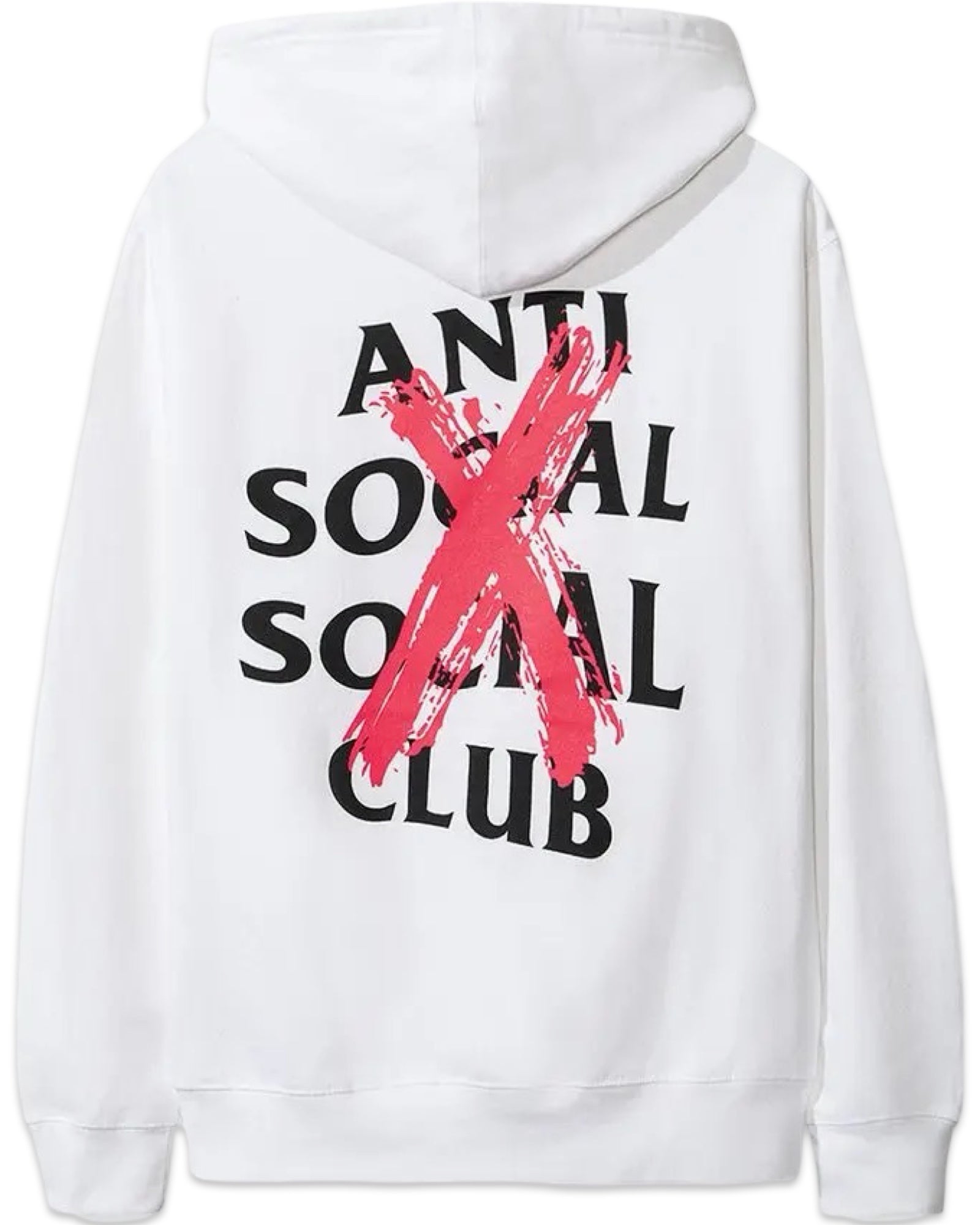 Anti Social Social Club Cancelled Hoodie White