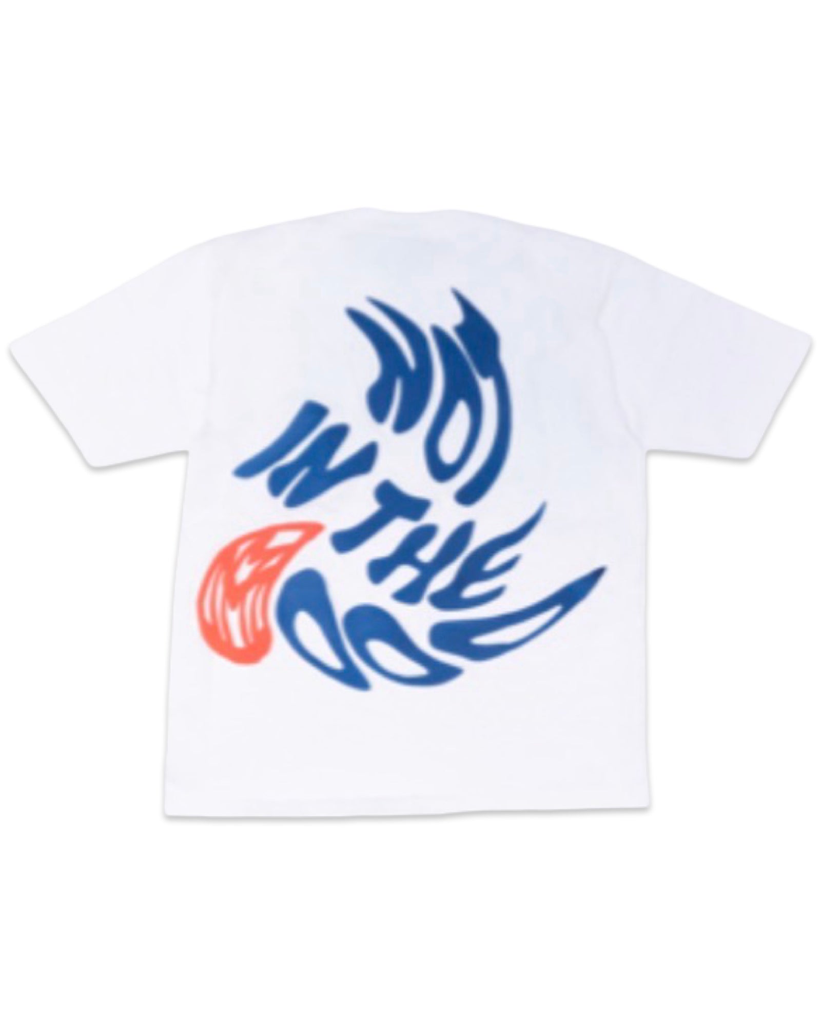 Mood Swings Swirl Tee White Blue