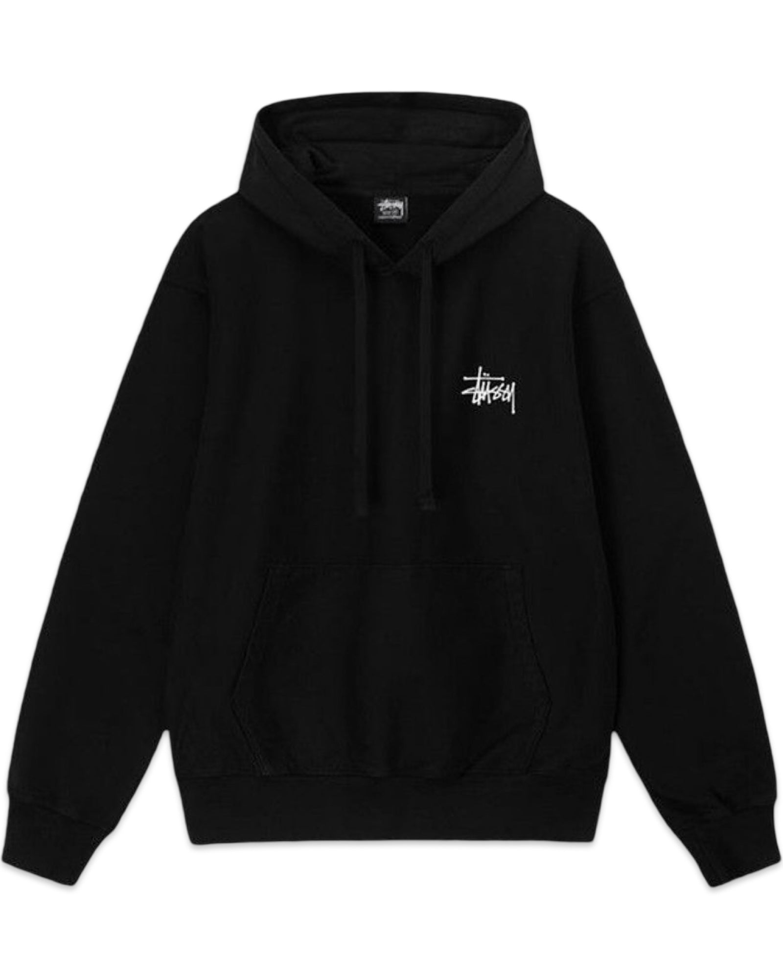 Stussy Classic Logo Hoodie Black