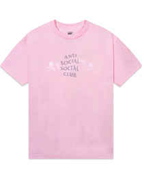 Anti Social Social Club x Mastermind Japan Mind Tee Pink
