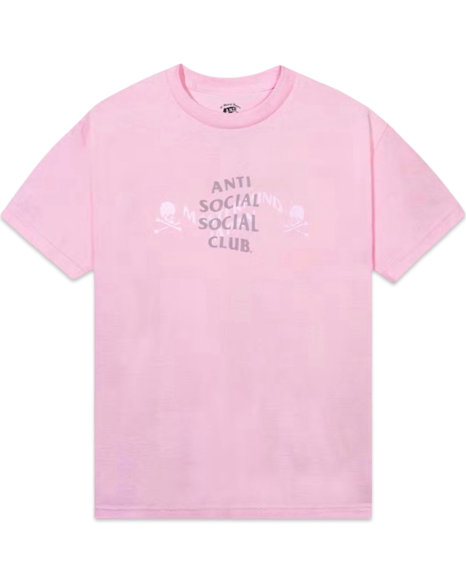 Anti Social Social Club x Mastermind Japan Mind Tee Pink