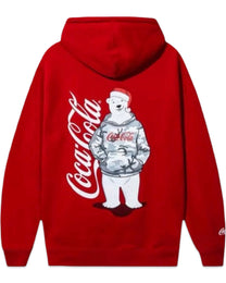 Anti Social Social Club x Coca Cola Hoodie Red